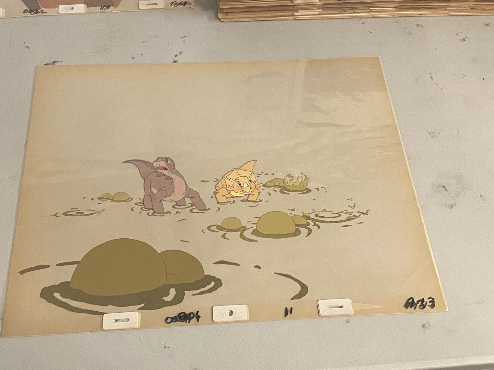 Land Before Time Original Movie Cel 1988