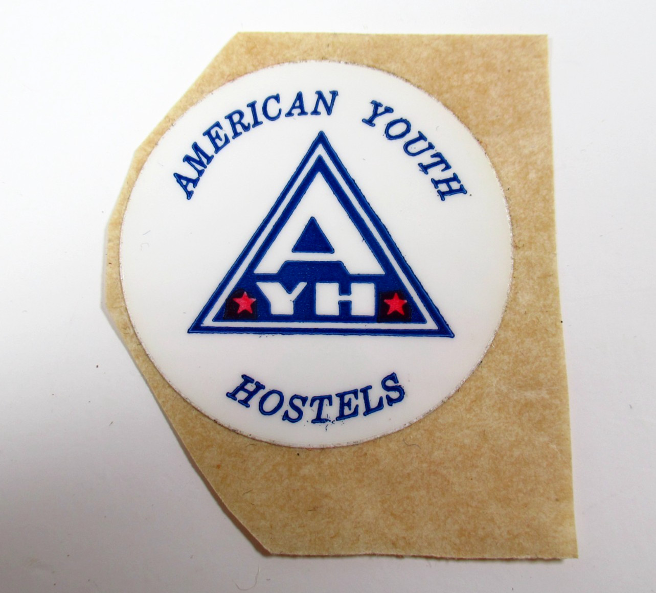 American Youth Hostels AYH Sticker Vintage Travel Cycling Hostel Small