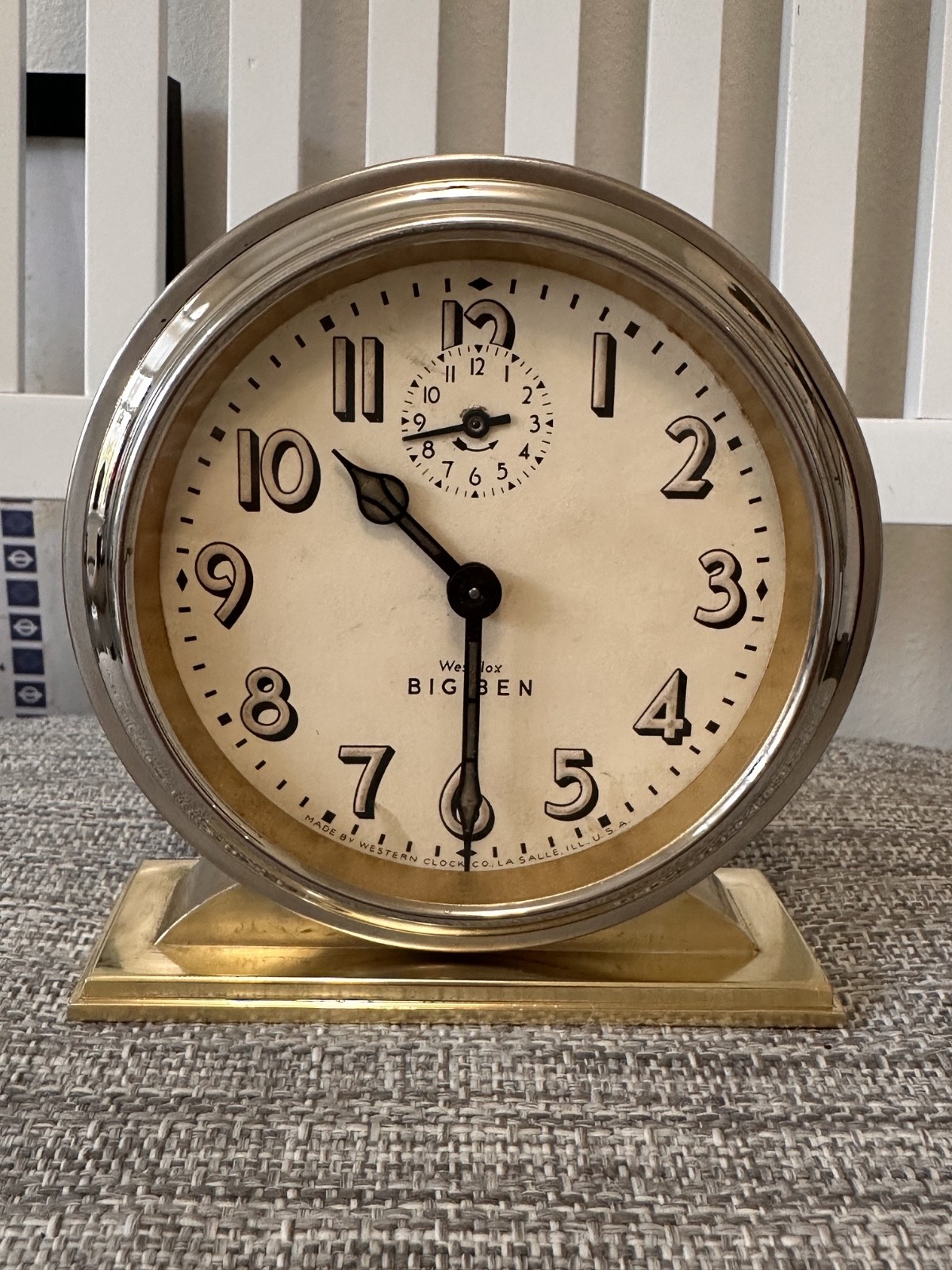 Vintage 1931 Westclox \'Big Ben\' Loud Style 4 Alarm Clock * Luminous * Working 