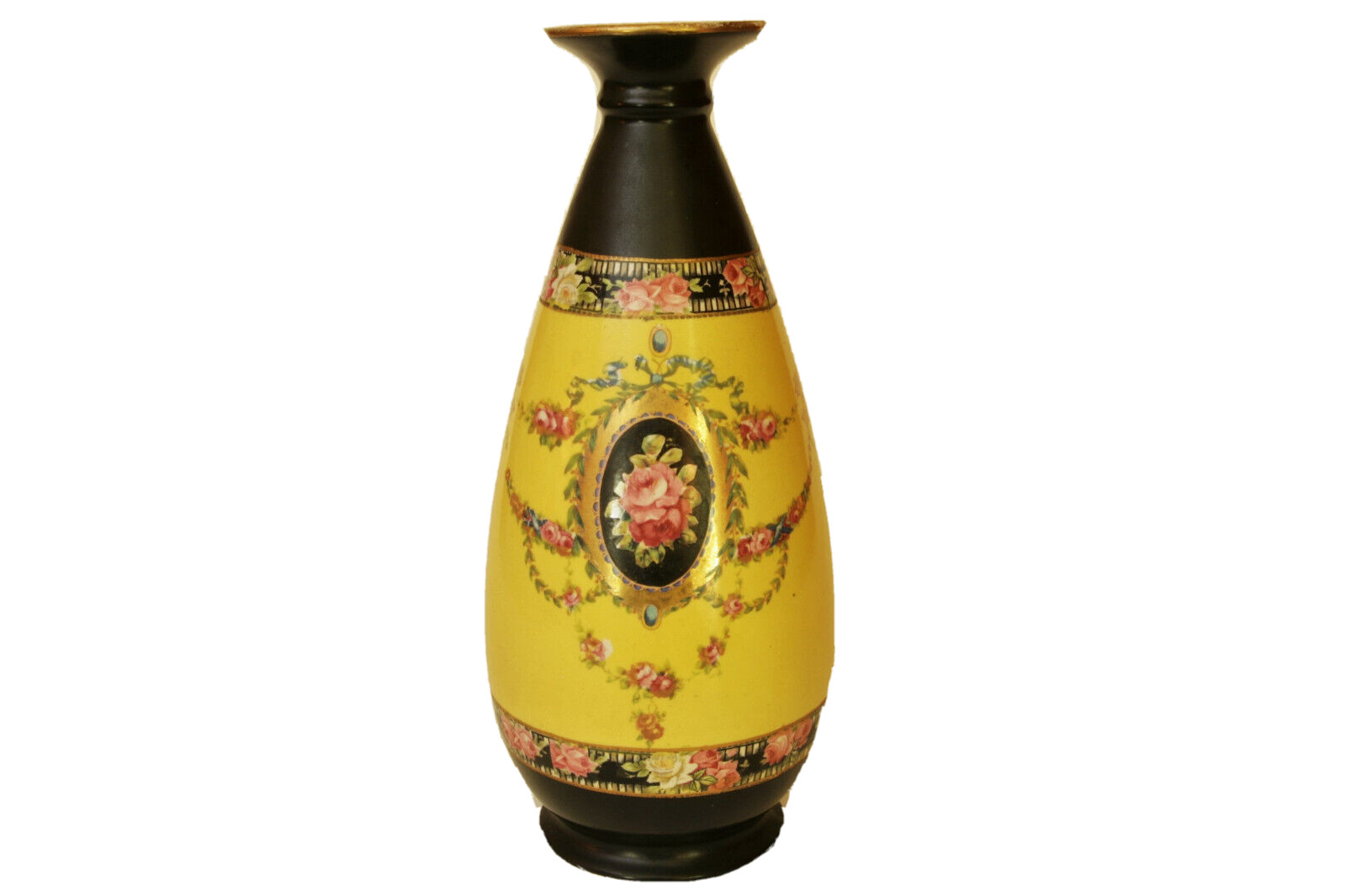 Antique MYOTT Art Nouveau Porcelain Vase- 15