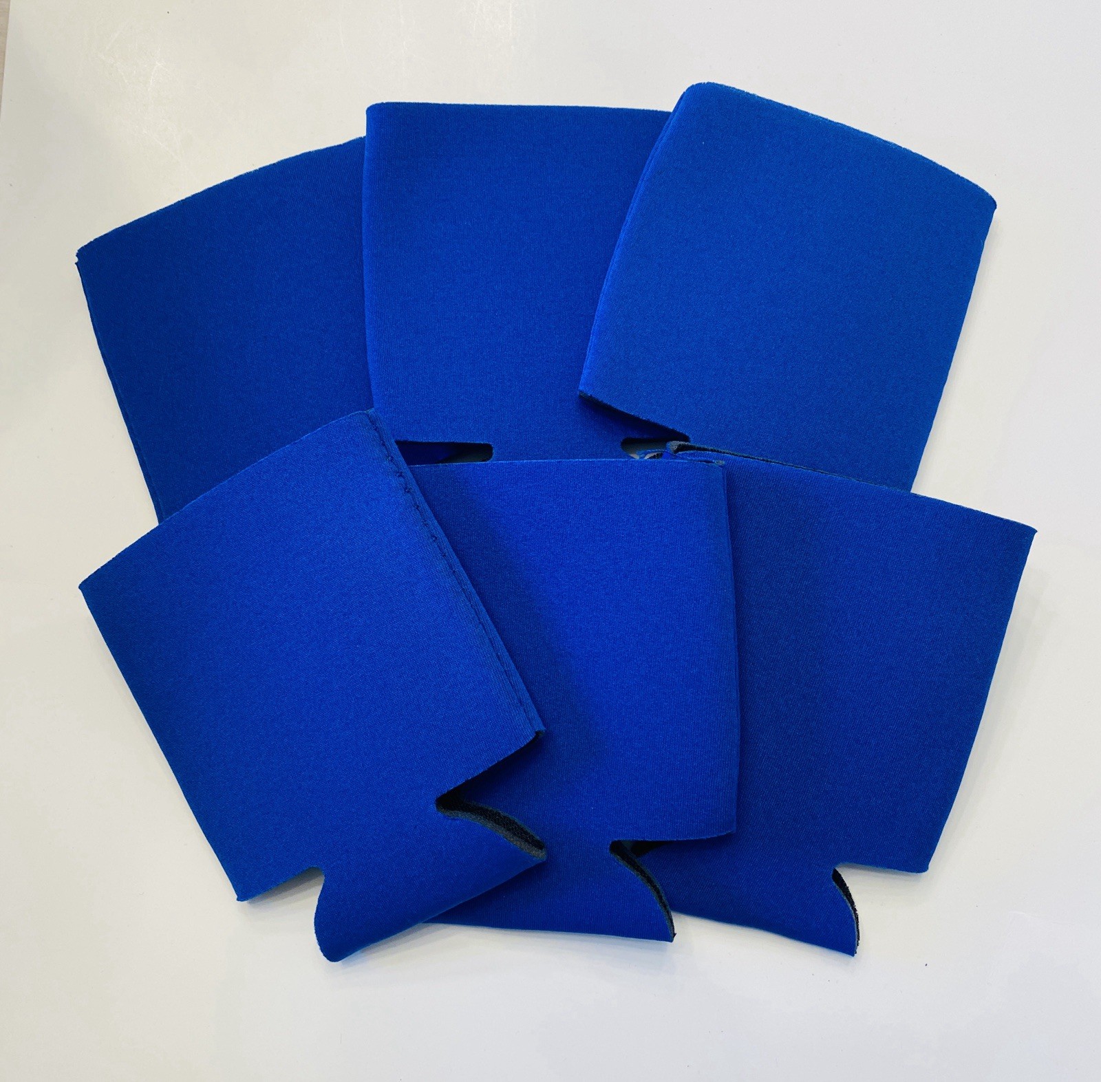 6 PC - BLUE CAN INSULATORS KOOZIES **FREE SHIPPING* 6 PC - BLUE CAN INSULATORS KOOZIES **FREE SHIPPING*