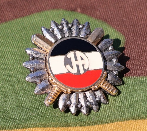 Yugoslav Officers cap badge of the Yugoslav Peoples Army, screwback