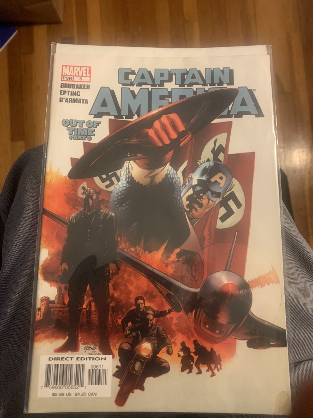Captain America #6 (Marvel, 2005) 1st app. of the Winter Soldier | 