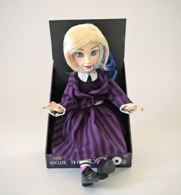 Enid Sinclair Wednesday Animated Doll Tekky MGM Talking Moving Halloween
