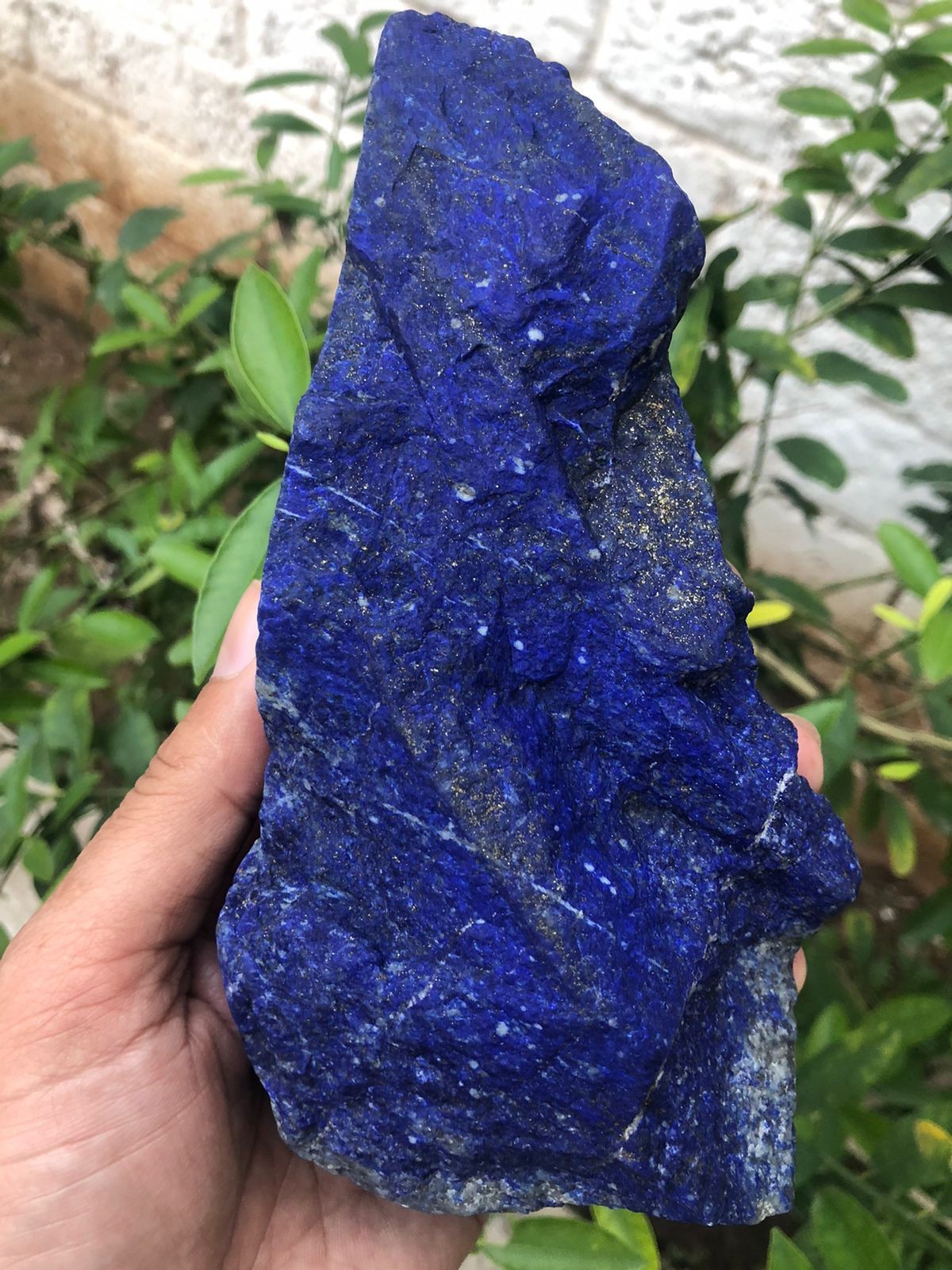 920g Natural Lapis Lazuli Rough Stone Top Quality Madani Raw Crystal Mineral