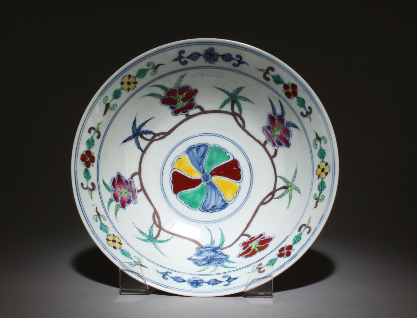 A Pink Porcelain Bowl