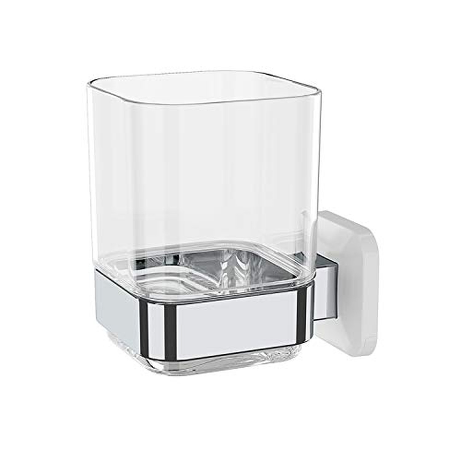 Wall-Mounted Tumbler and Toothbrush Holder, Electric Toothbrush Organizer
