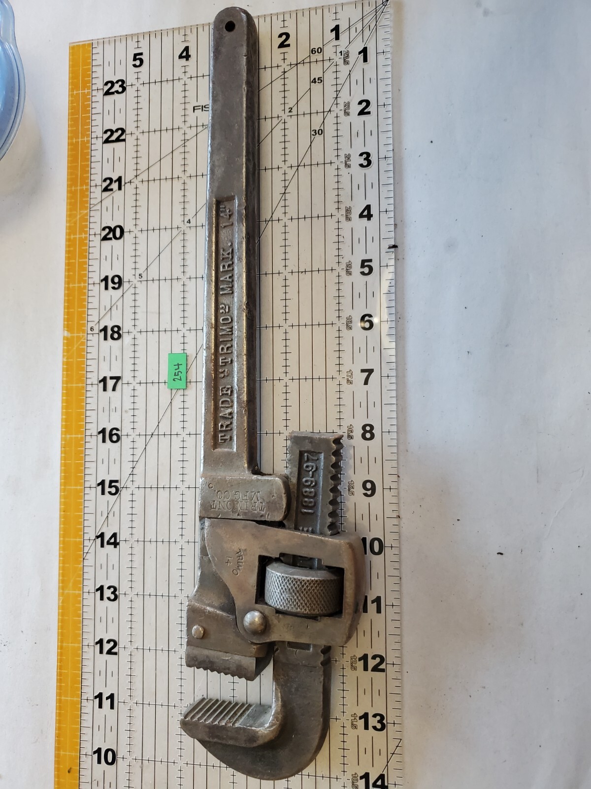 Vintage TRIMONT MFG CO ROXBURY MASS USA 14\