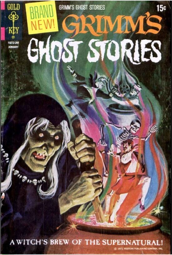 GRIMM'S GHOST STORIES COMICS 61 Choice Issue Collection On USB Flash Drive