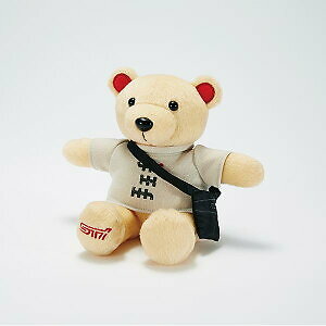 SUBARU STI Performance Bear Soft Plush Toy 140mm OEM Genuine JAPAN  Brand New