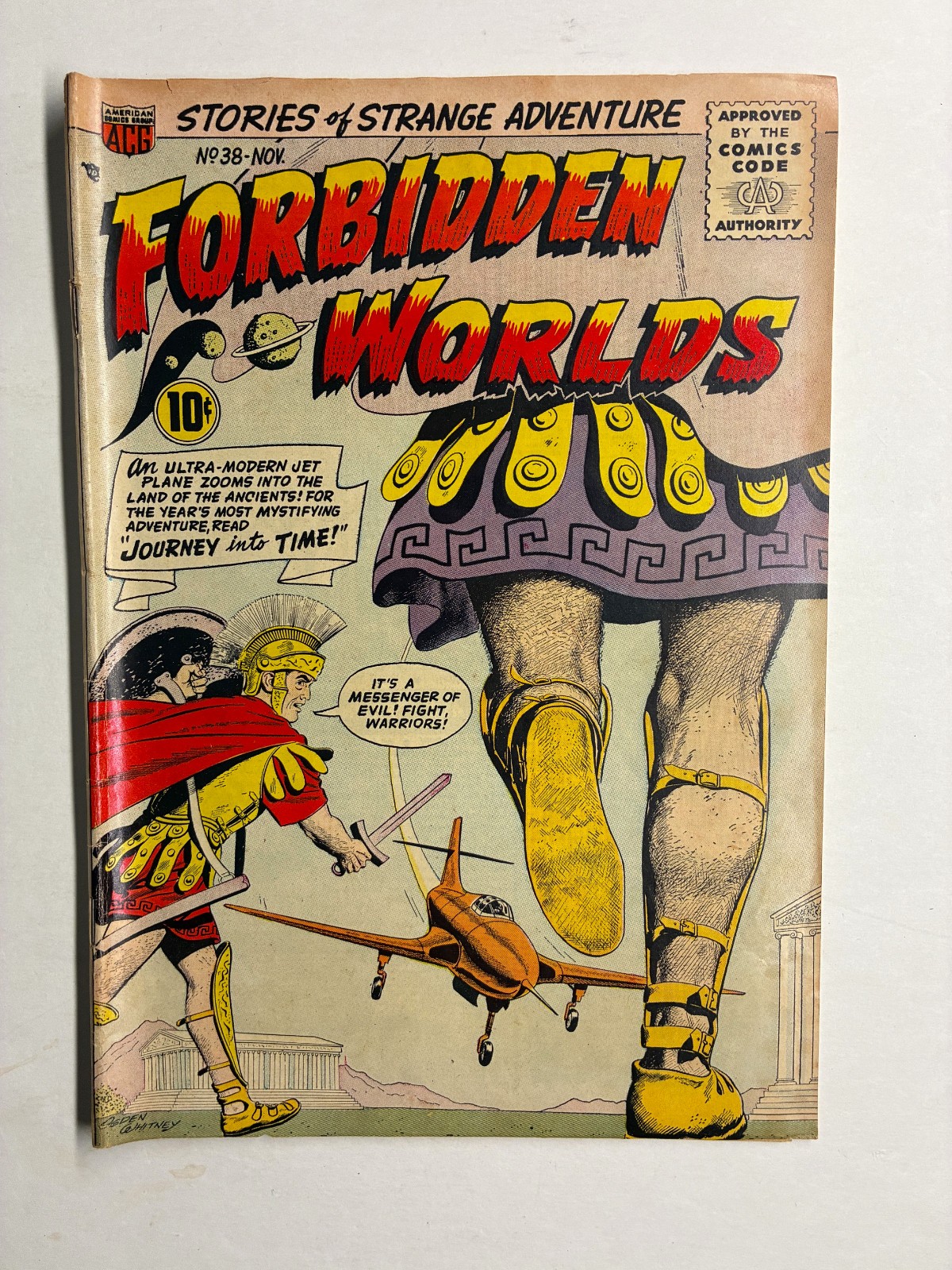 Golden Age Comic Forbidden Worlds #38 (American Comics Group November 1955)