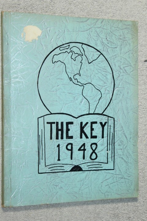 1948 Chesterfield Dover High School Yearbook Fulton County Wauseon Ohio OH - Key 1948 Chesterfield Dover High School Yearbook Fulton County Wauseon Ohio OH - Key