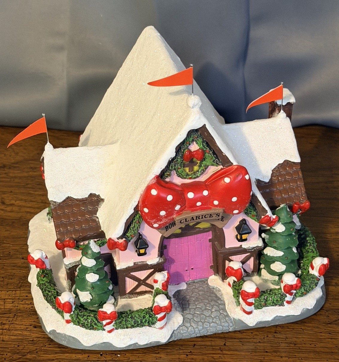 NEW Hawthorne Village Clarice Holiday Bow Shoppe Rudolph Christmas Town NEW Hawthorne Village Clarice Holiday Bow Shoppe Rudolph Christmas Town