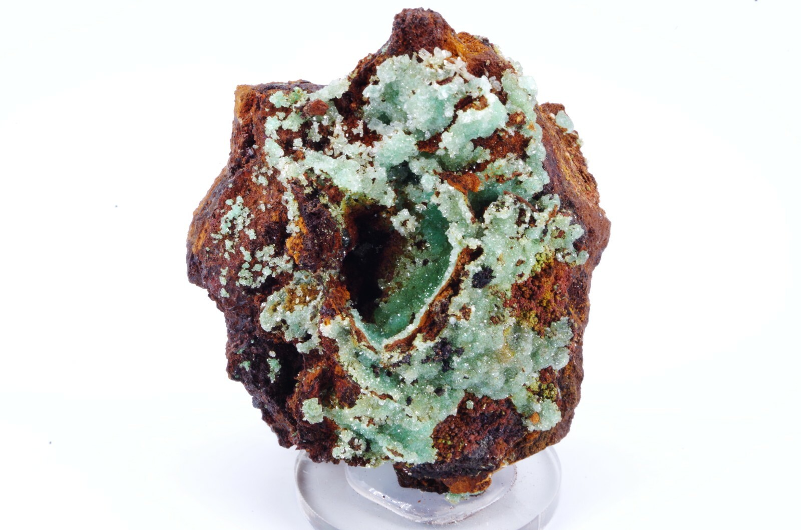 Cupro Adamite Lavrion Mine Greece / Greece 6x4.5x3.5cm 98g