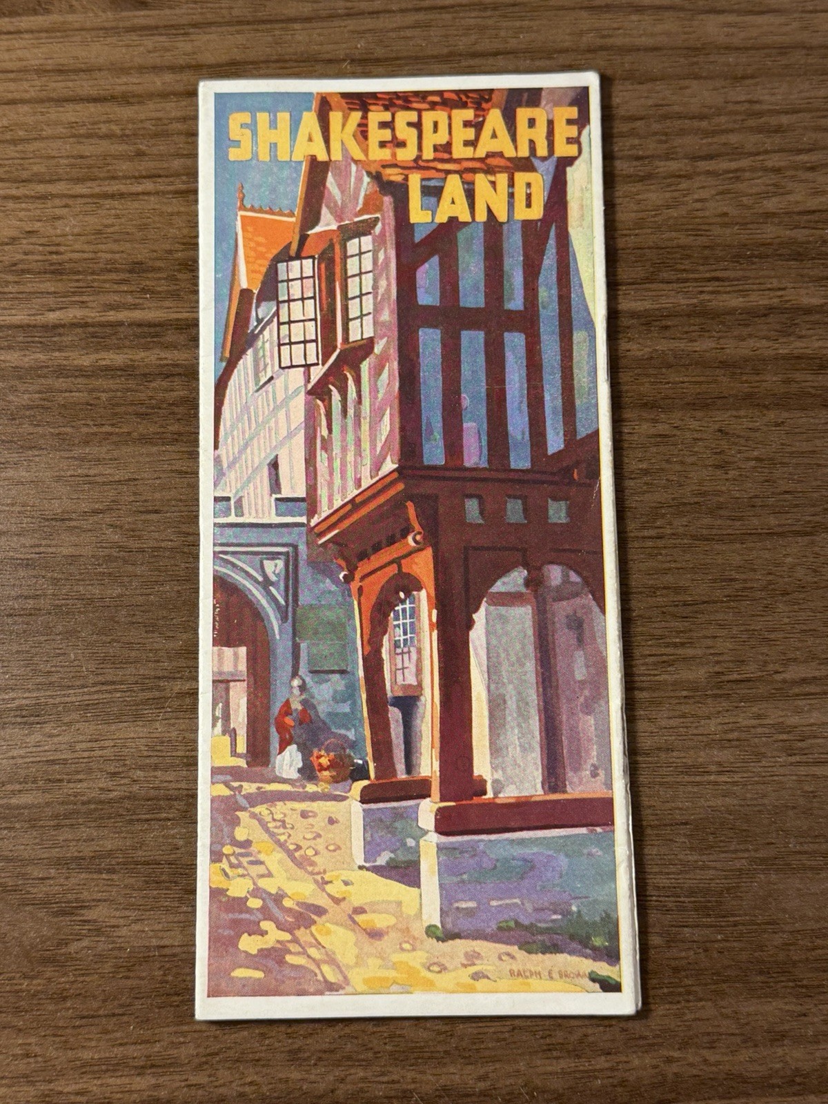Vintage Shakespeare Land Tour TRAVEL Brochure Great Western Railway 1933 Vintage Shakespeare Land Tour TRAVEL Brochure Great Western Railway 1933