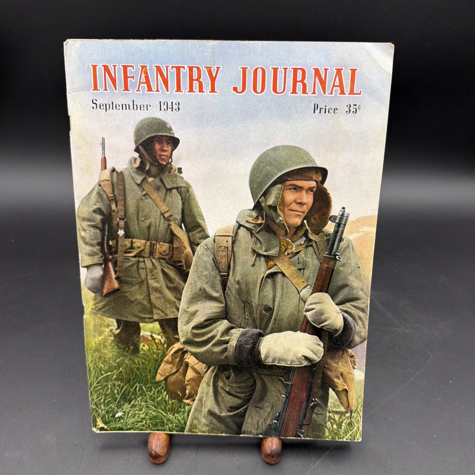 September 1943 WWII Infantry Journal Magazine