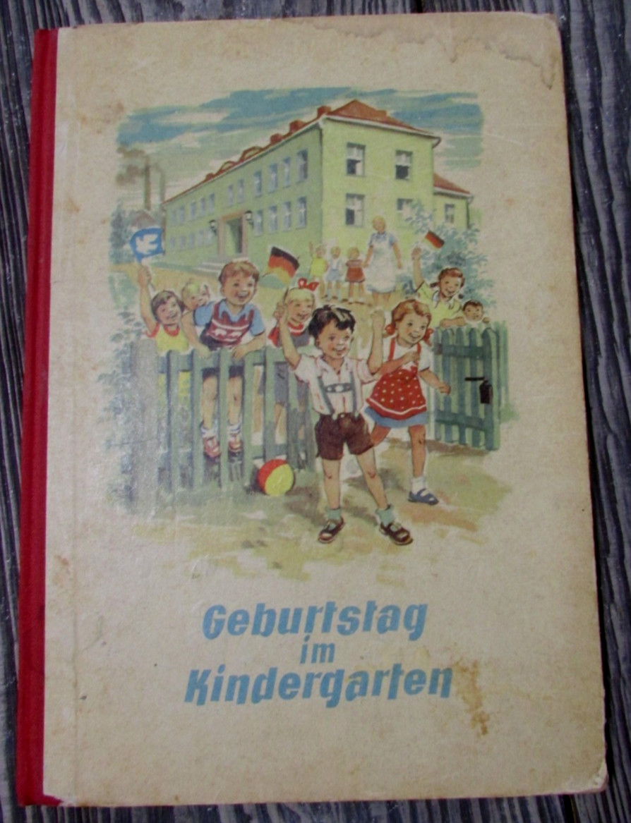 book Deutsch Germany DDR vintage children Police Tschako helmet Günther Hain