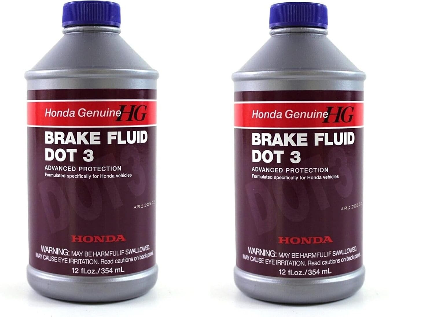 Genuine Honda Acura DOT 3 Brake Fluid Pack of 2 Original Genuine Honda Acura