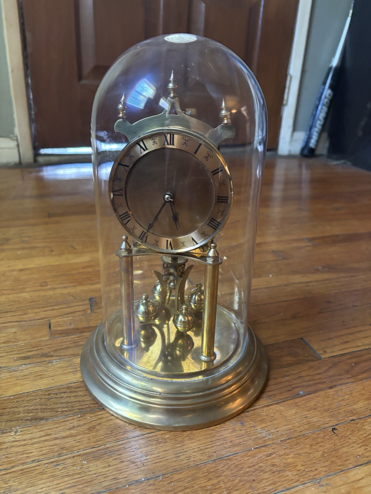 ART DECO  Kieninger & Obergfell kundo Anniversary Clock Not Running