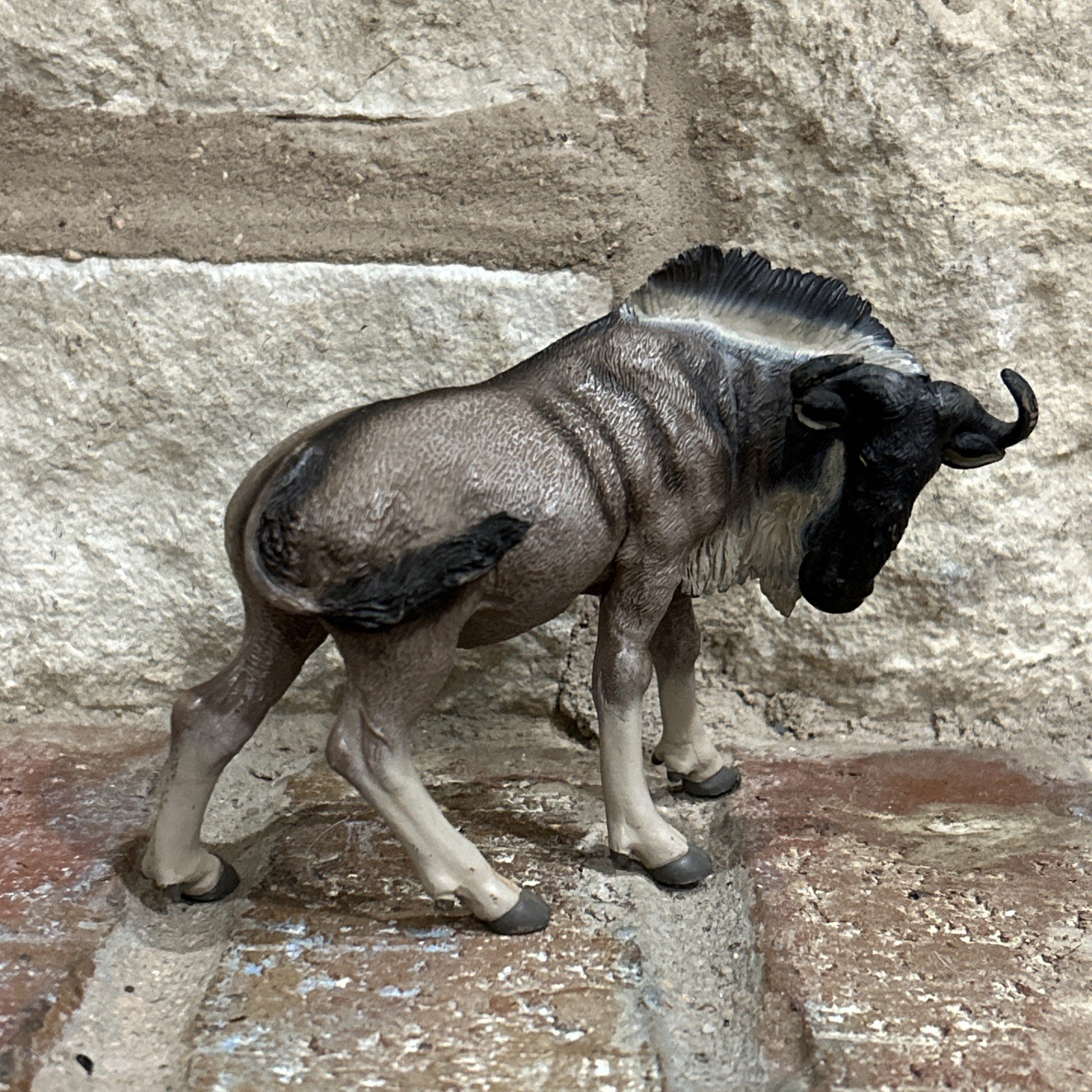 2009 Papo Gnu Wild Animal Figure - GREAT CONDITION
