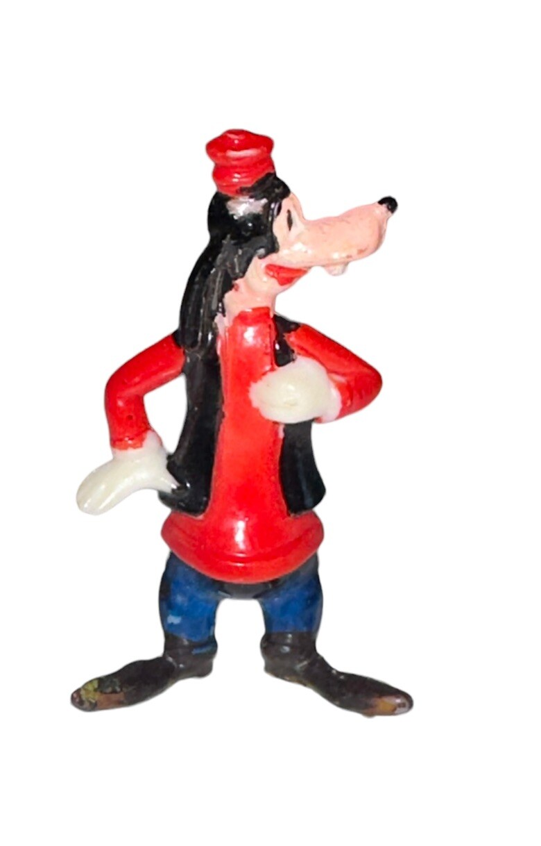 Vintage Marx Miniature Hand Painted Disneykins Goofy