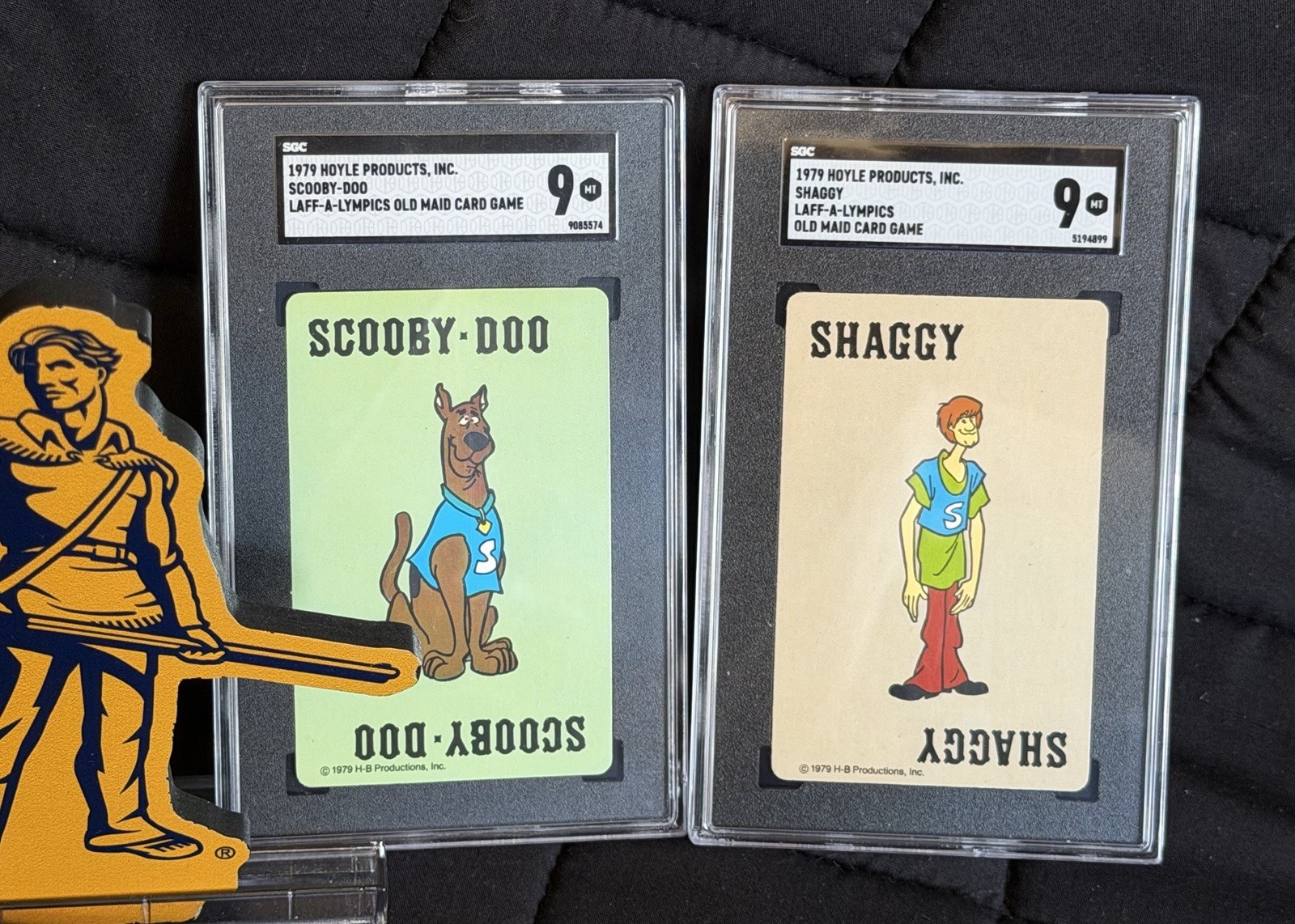 Scooby-Doo & SHAGGY 1979 Hoyle Hanna Barbera Old Maid - Laff-A-Lympics - SGC 9