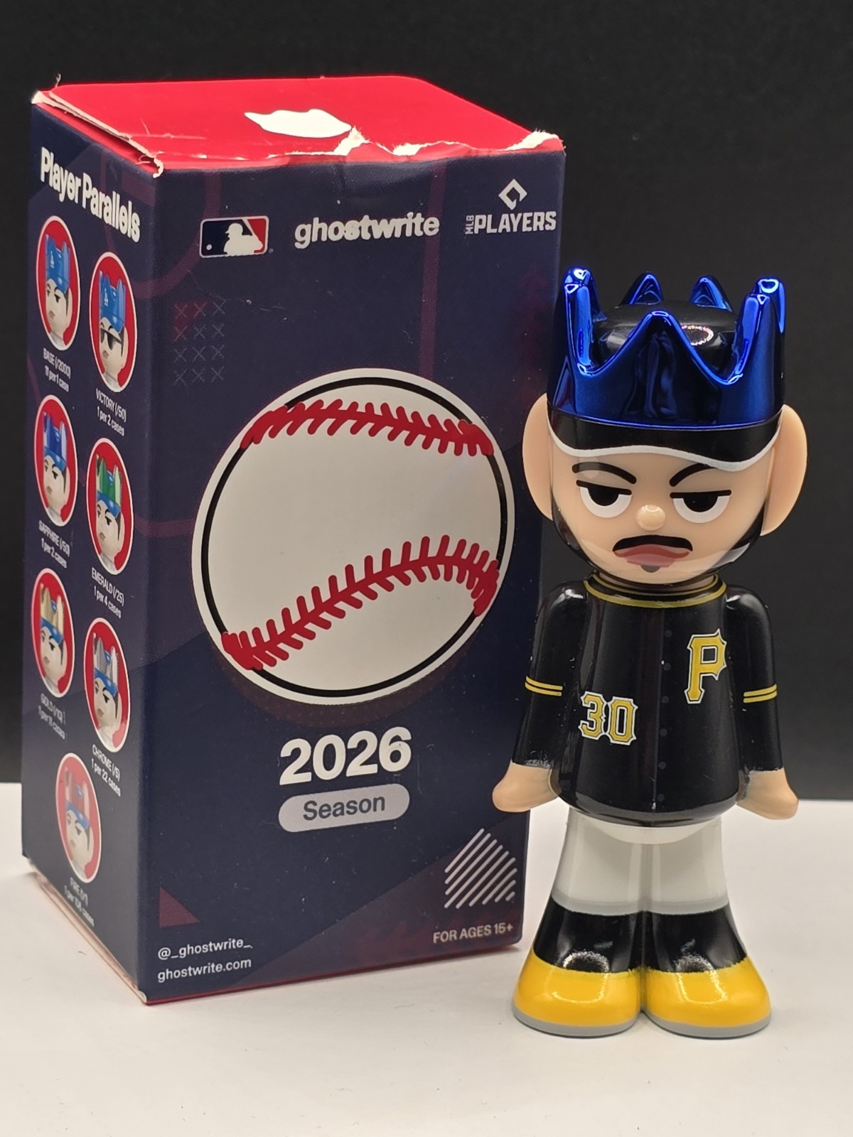 Paul Skenes Pittsburgh Pirates #30 Ghostwrite Sapphire Crown /50 SP LIMITED 🔥 Paul Skenes Pittsburgh Pirates #30 Ghostwrite Sapphire Crown /50 SP LIMITED 🔥