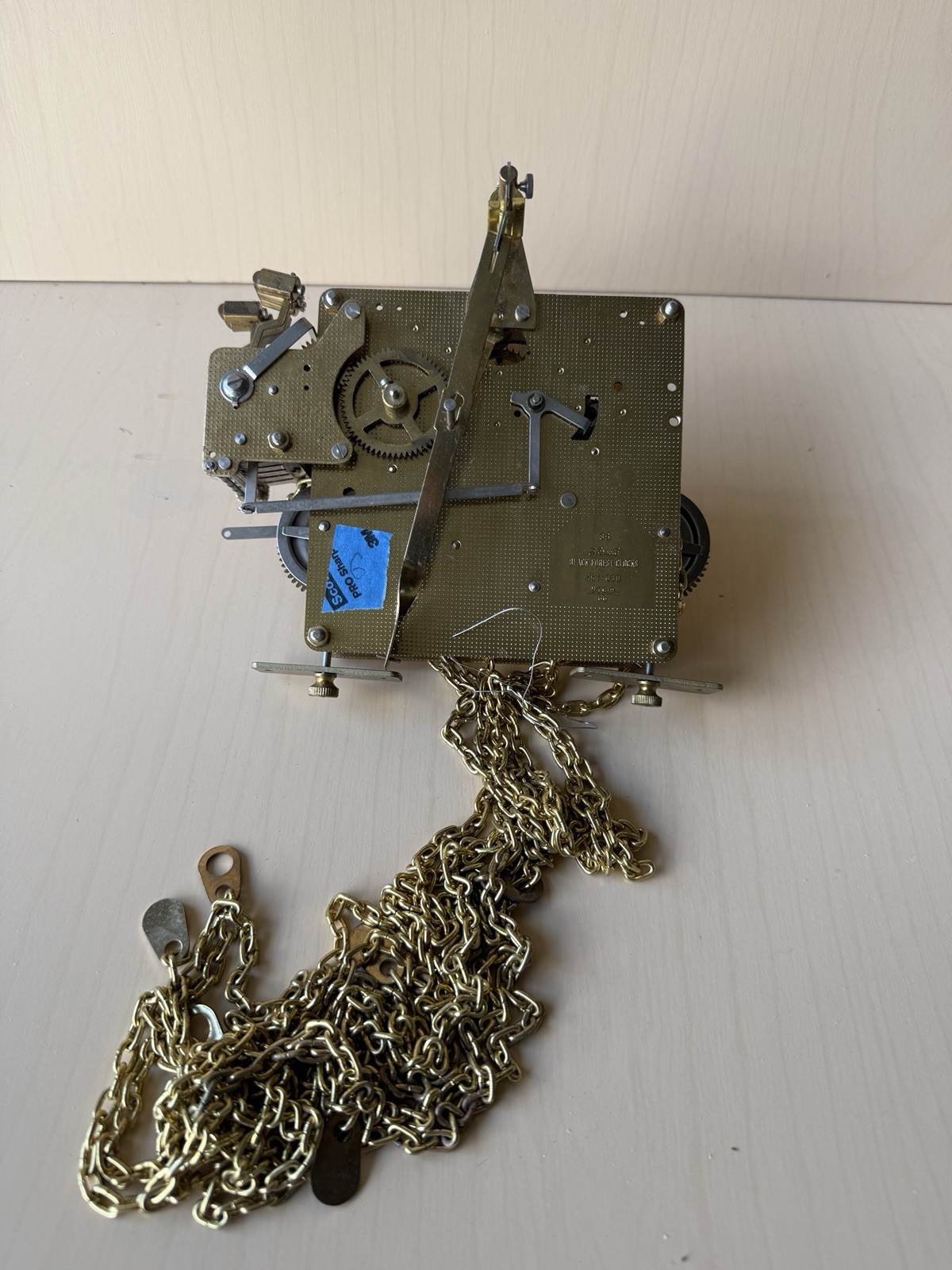 451-030 94 cm Hermle Grandfather Clock Movement 451-030 94 cm Hermle Grandfather Clock Movement