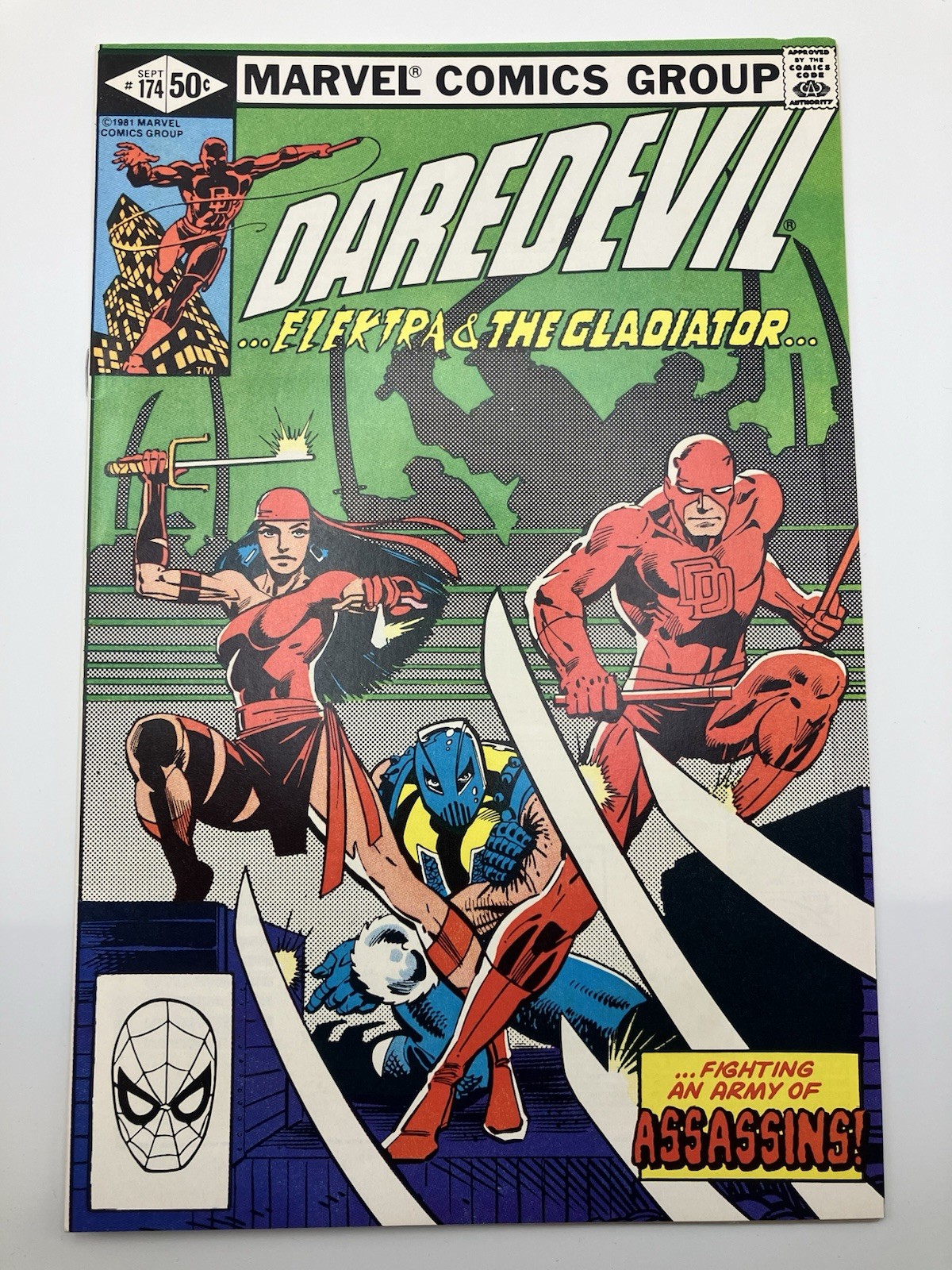 DAREDEVIL (Vol 1, 1981) #174 1st Appearance Of The Hand VF+/NM Frank Miller