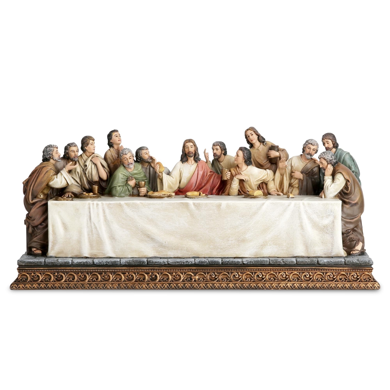 BC Catholic The Last Supper Statue, Inspired by Leonardo da Vinci, Inspiratio...
