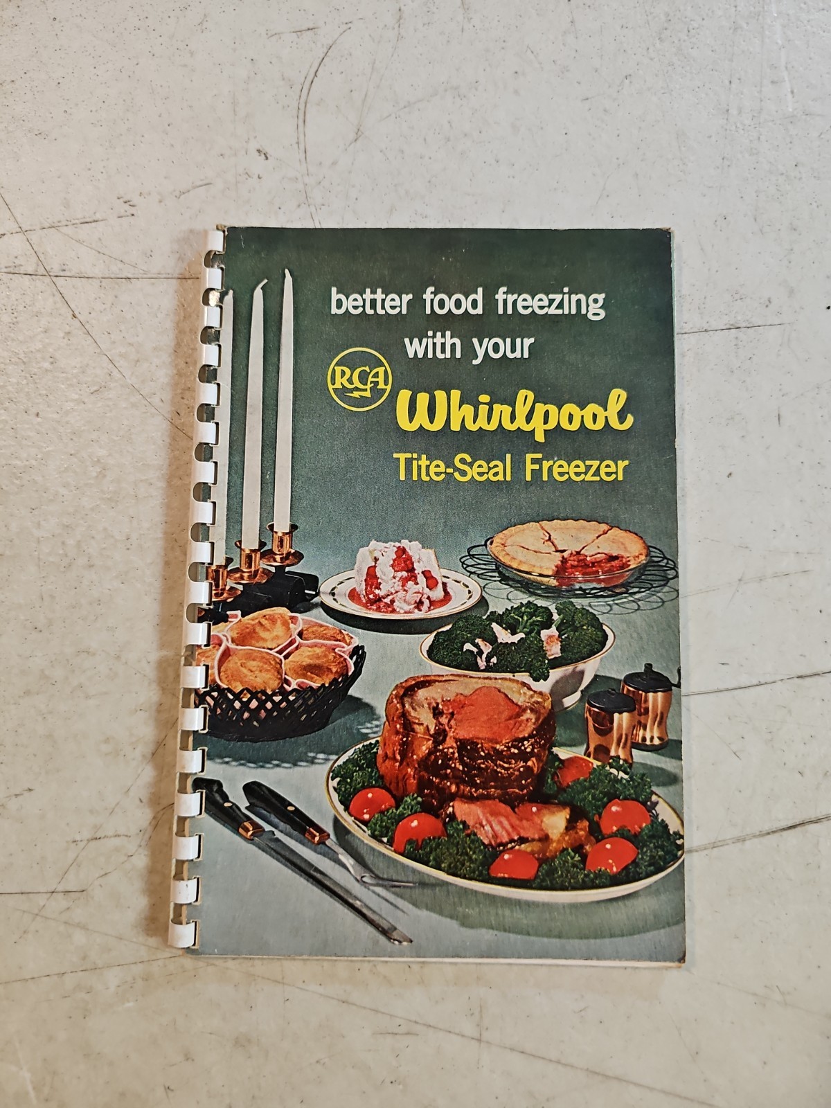 Vintage 1956 RCA Better Food Freezing WHIRLPOOL Tite-Seal Freezer Booklet