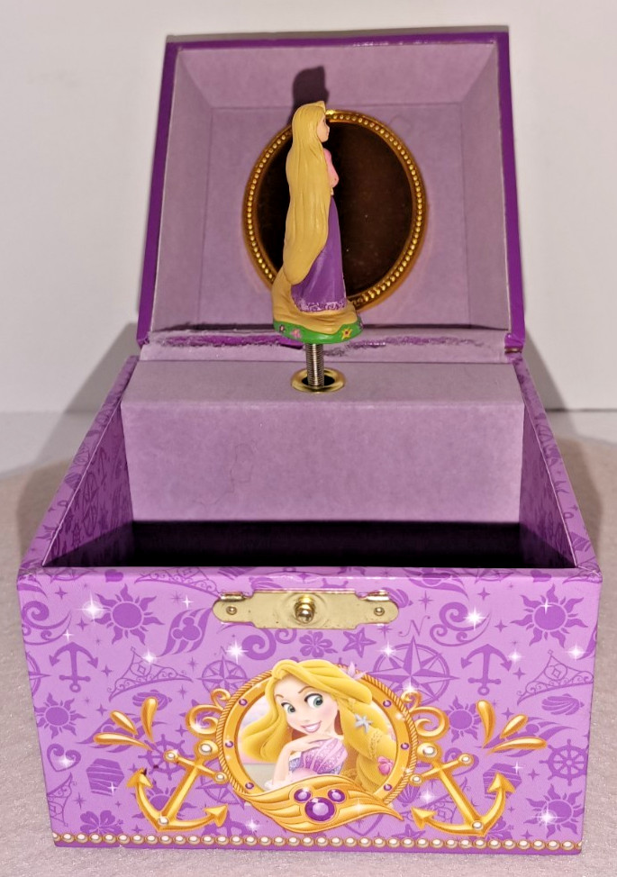 Rapunzel Tangled Musical Jewelry Box Disney Princess Cruise I See the Light