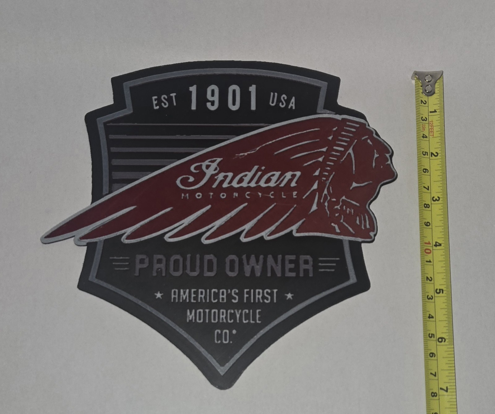 Indian Motorcycle Sign Indian Motorcycle Sign