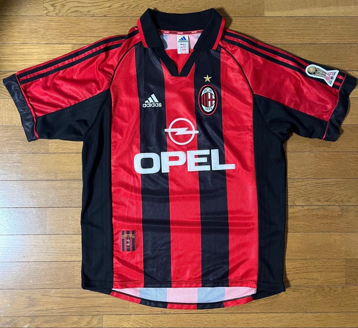 adidas AC Milan Shevchenko 7 Jersey Red Black From Japan