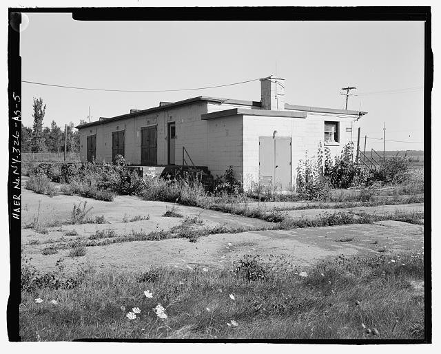 Photo:Nyack NY 1930s Industrial Building Side Rear View Elevations