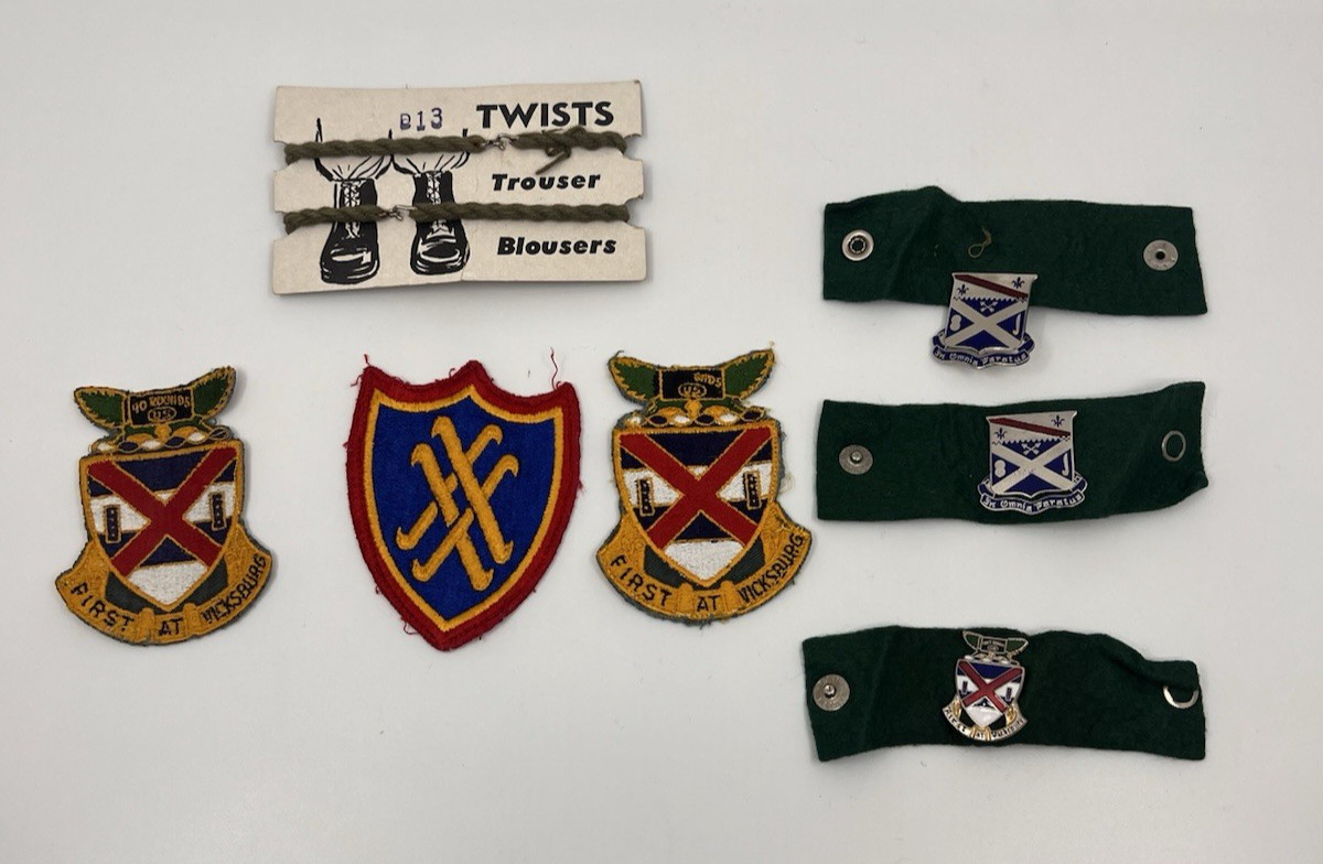 Vintage US Military Patch Pin Lot XV Corps Vicksburg 13th Infantry 321 Artillery Vintage US Military Patch Pin Lot XV Corps Vicksburg 13th Infantry 321 Artillery