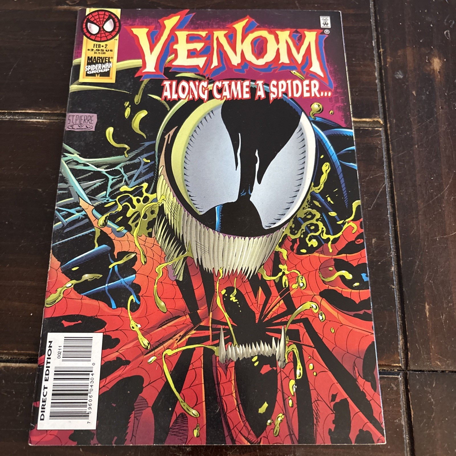 Venom: Along Came A Spider #2 (Marvel 1996) Vintage Comic