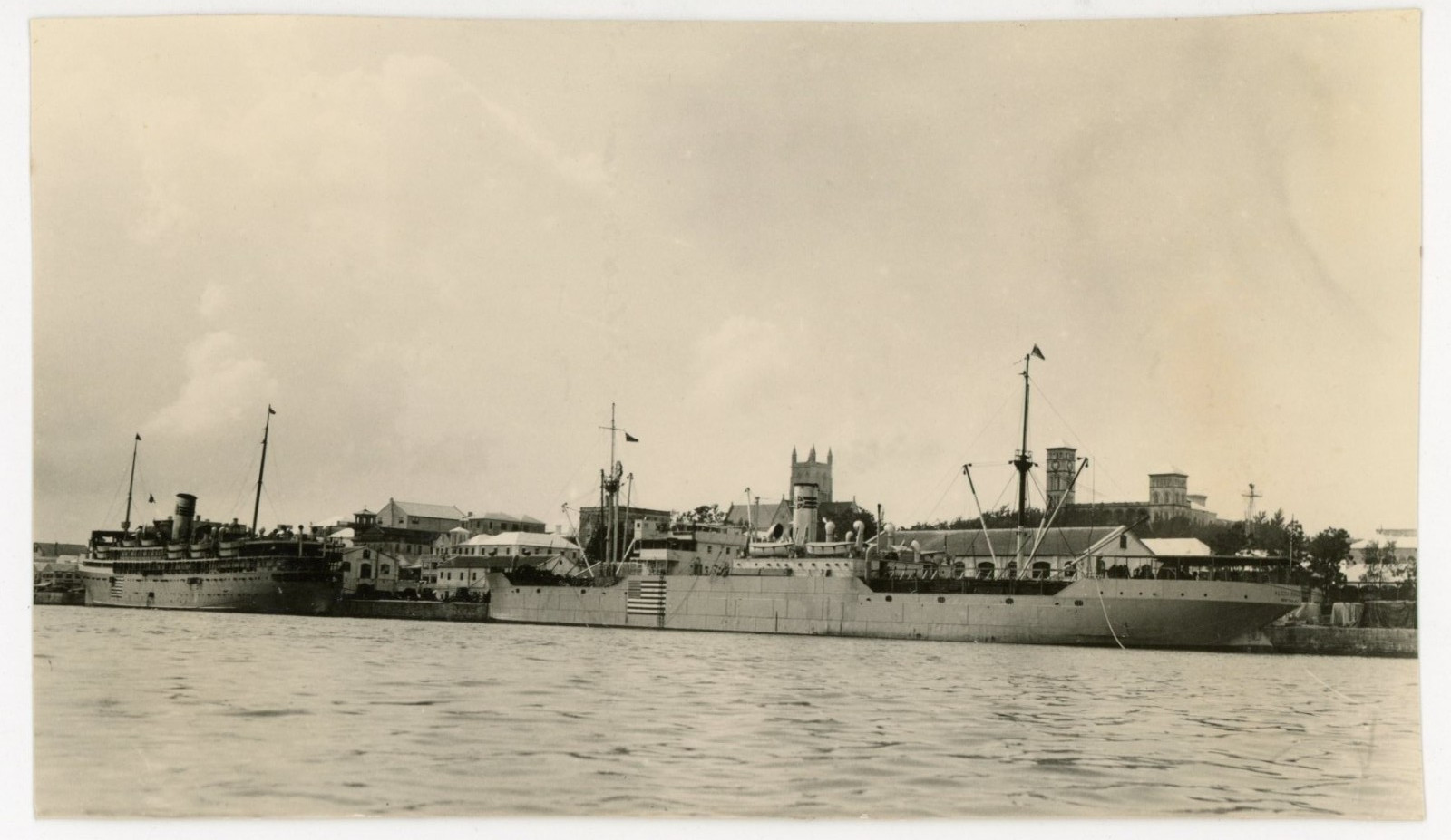 1941 S.S. Alcoa Evangeline S.S. Ranger Alcoa Steamship Co Real Photo F196