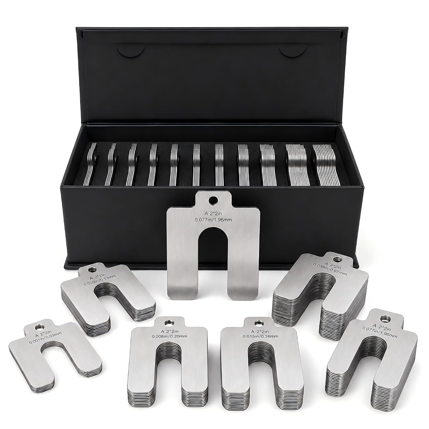 304 Stainless Steel Shim Kit,100 PCS 2\