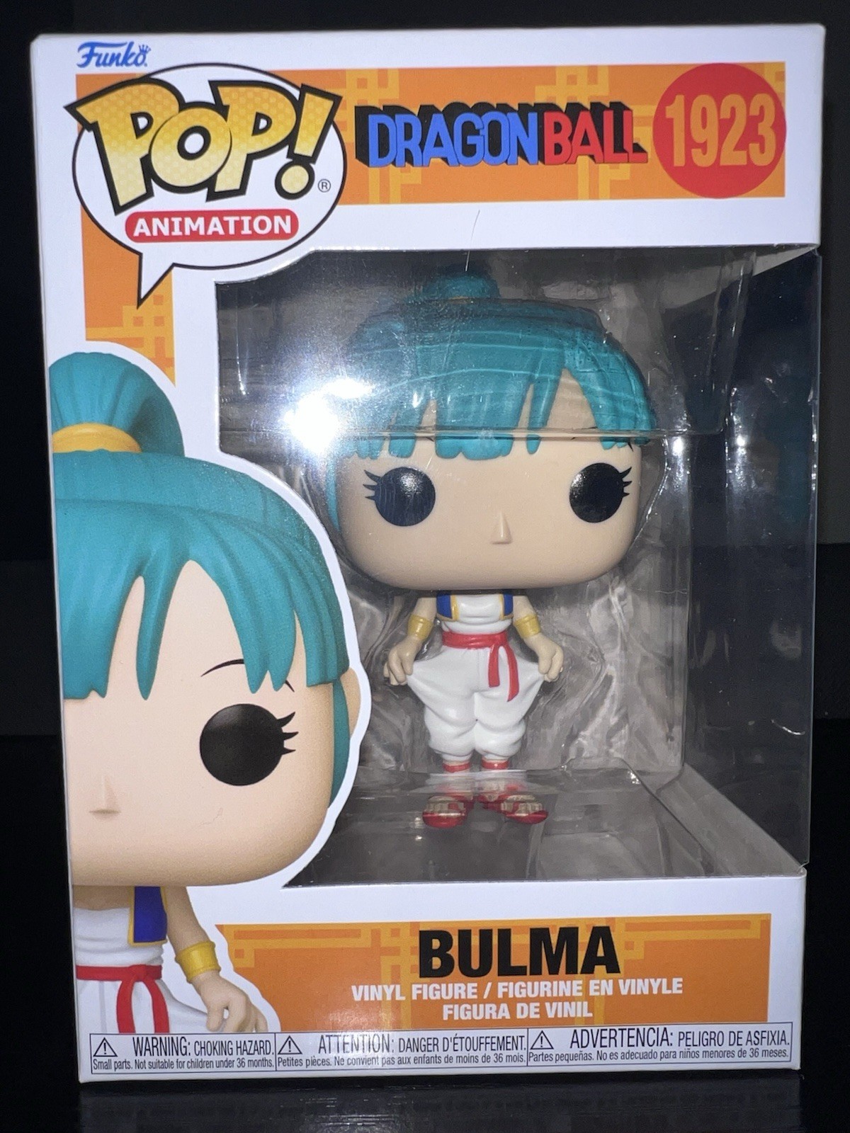 Funko Pop Vinyl: Dragon Ball - Bulma #1923 W/protector