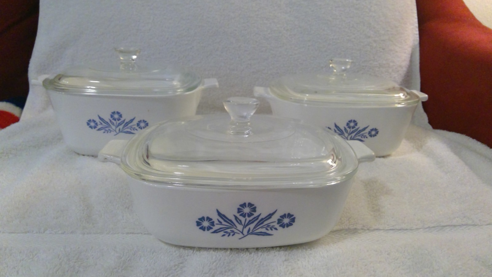Set/3 Vtg 1958/59 Corningware Pyroceram \