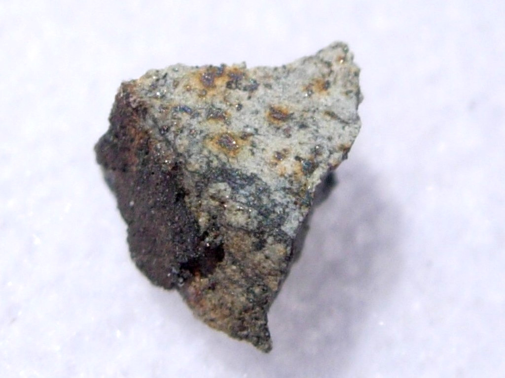.205 grams 6mm Park Forest Meteorite (L5) cut fragment - Fell 2003 on March 26