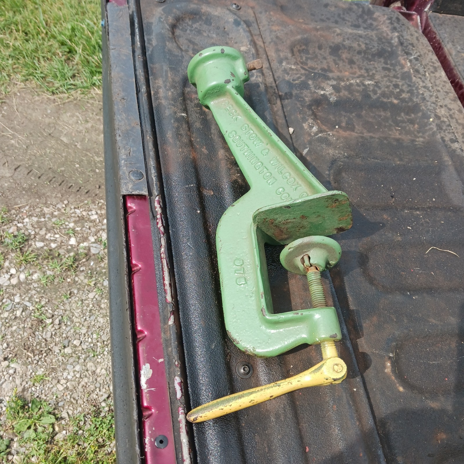Vintage Pexto Metalworking Tinsmithing Tool Holder Nice