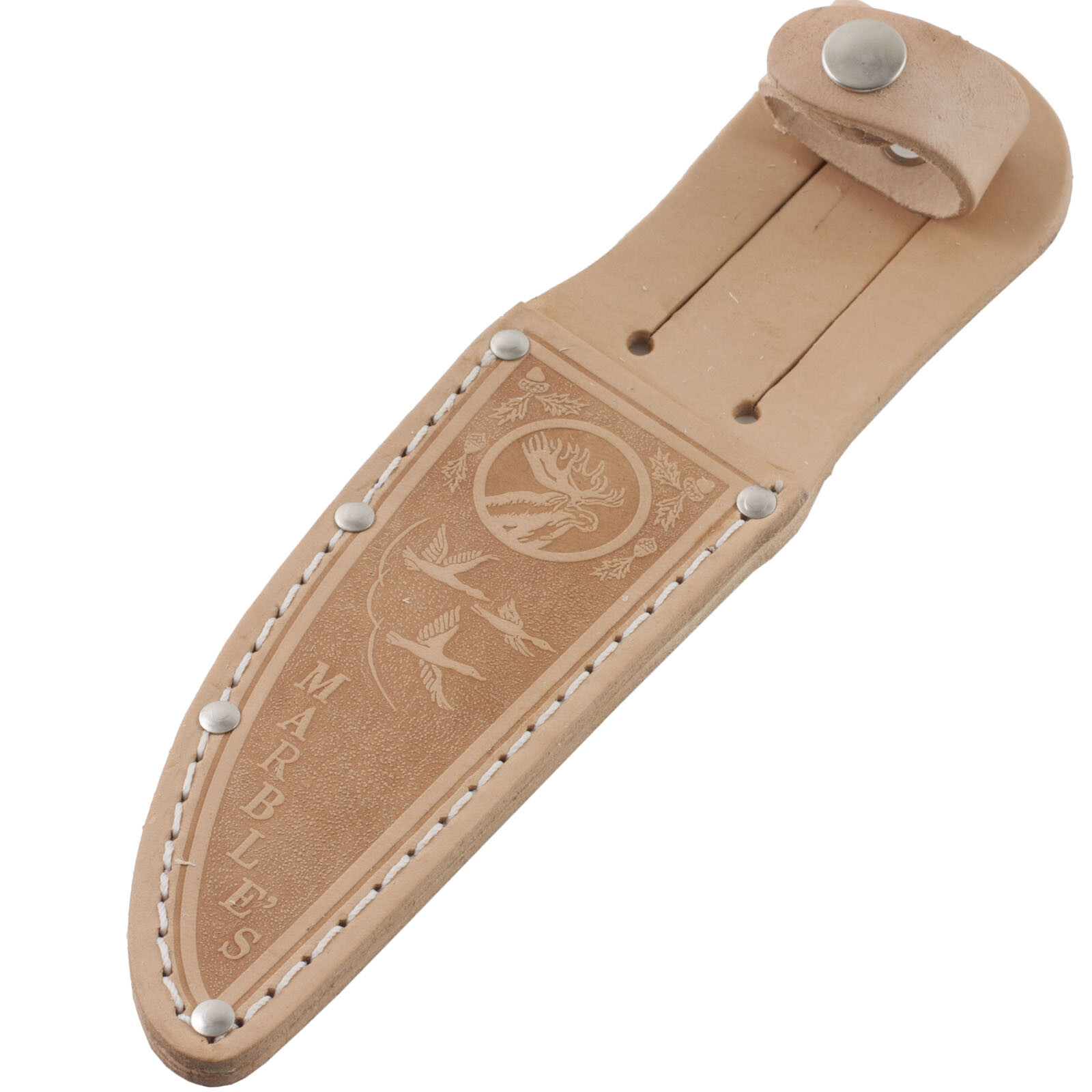 Marbles Leather Moose Sheath for Fixed Blade 4.25\