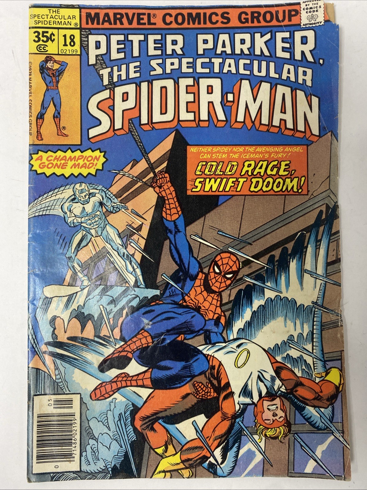 Peter Parker The Spectacular Spider-Man #18 Marvel 1978 Bronze Age
