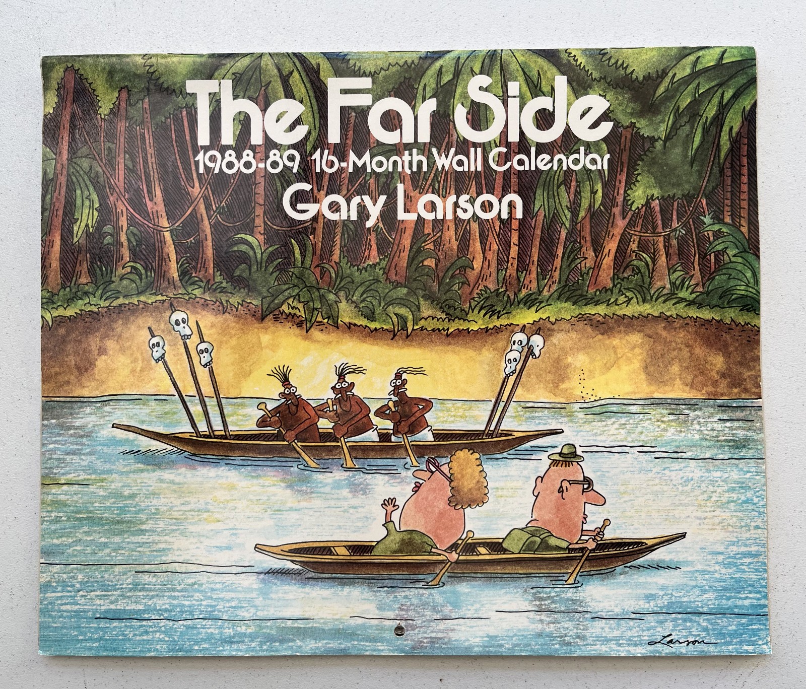 The Far Side 1988-89 16-Month Wall Calendar by Gary Larson VINTAGE