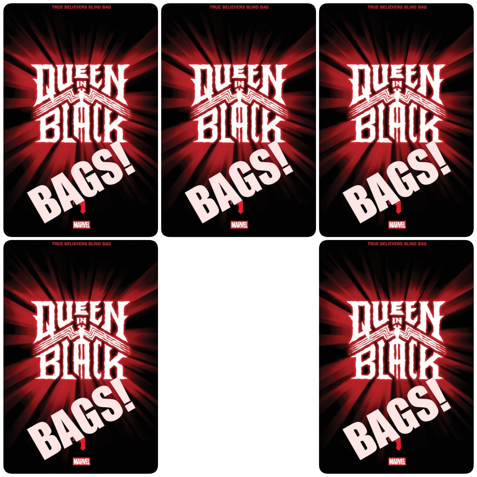 5x Queen In Black #1 (Blind Bags) PRESALE 07/29 👉Exclusives Only 5x Queen In Black #1 (Blind Bags) PRESALE 07/29 👉Exclusives Only
