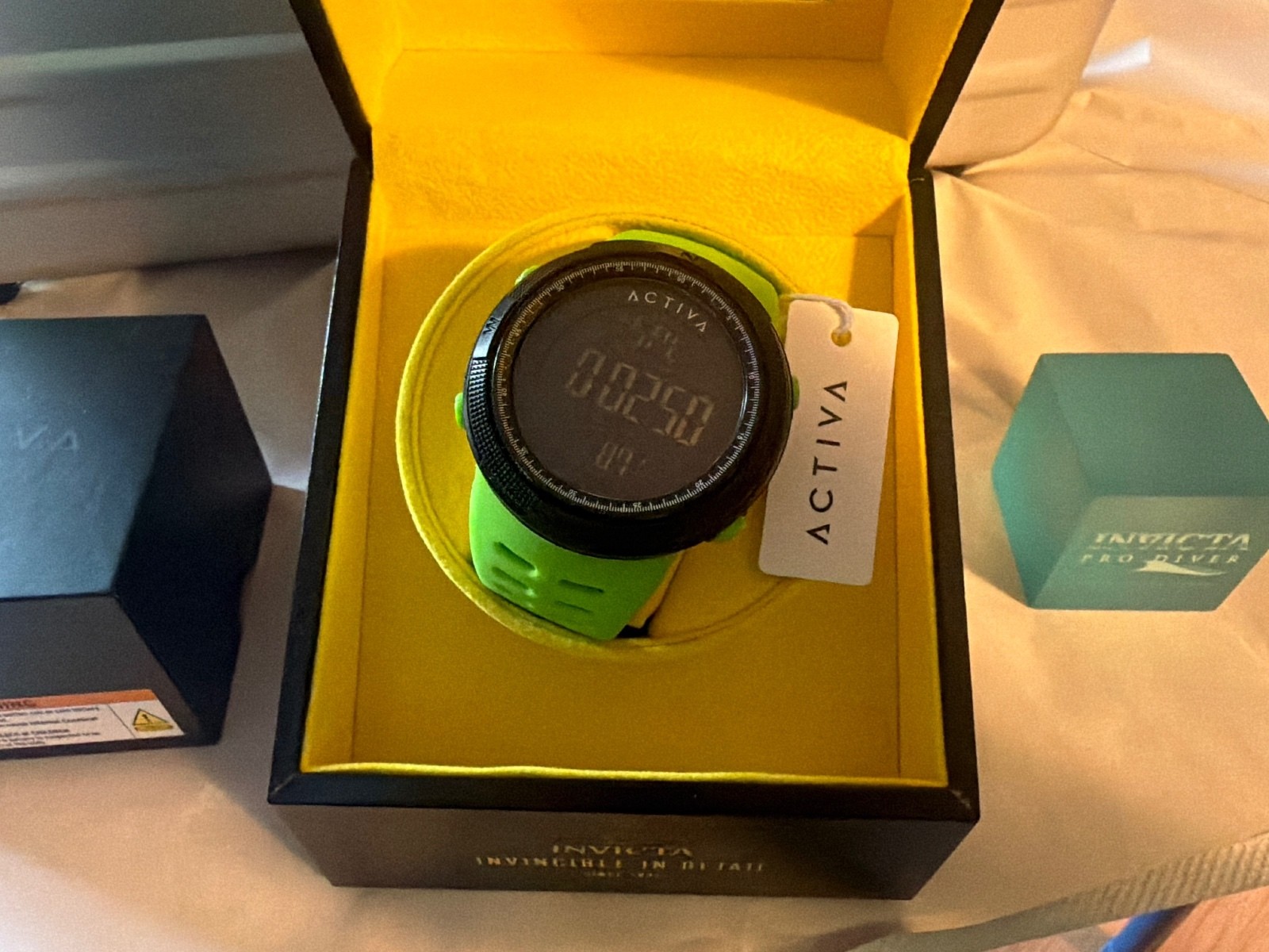 ACTIVA X BY INVICTA DIGITAL ESSENTIALS 50mm WATCH-GREEN $99.00