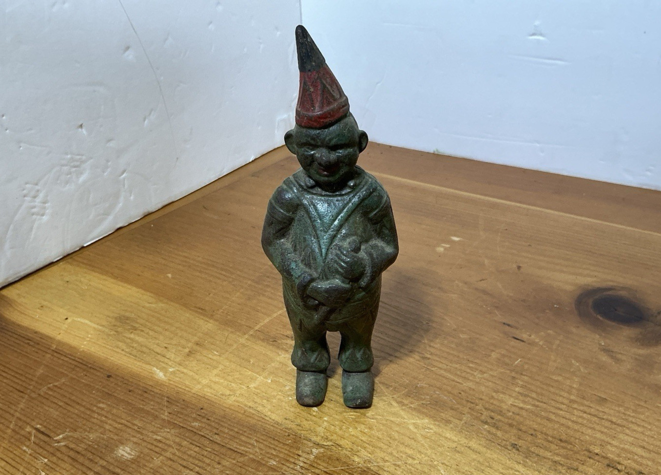 Antique Circus Clown Bank C. 1908 A.C. Williams Cast Iron Carnival Sideshow RARE