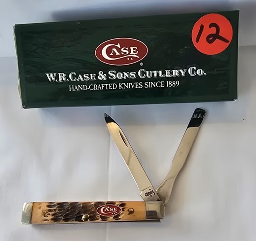 2007 Case XX 06963 New Black Bone Baby Doc 6282SP SS 2 Blade Knife NIB USA